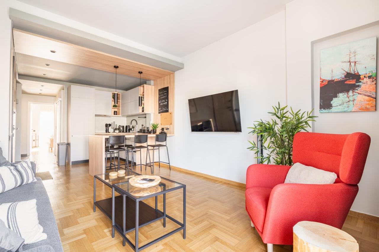 Athena Blue Lux Apartments 2Br 2Ba With City Skyline View, Near Kolonaki Athene Buitenkant foto