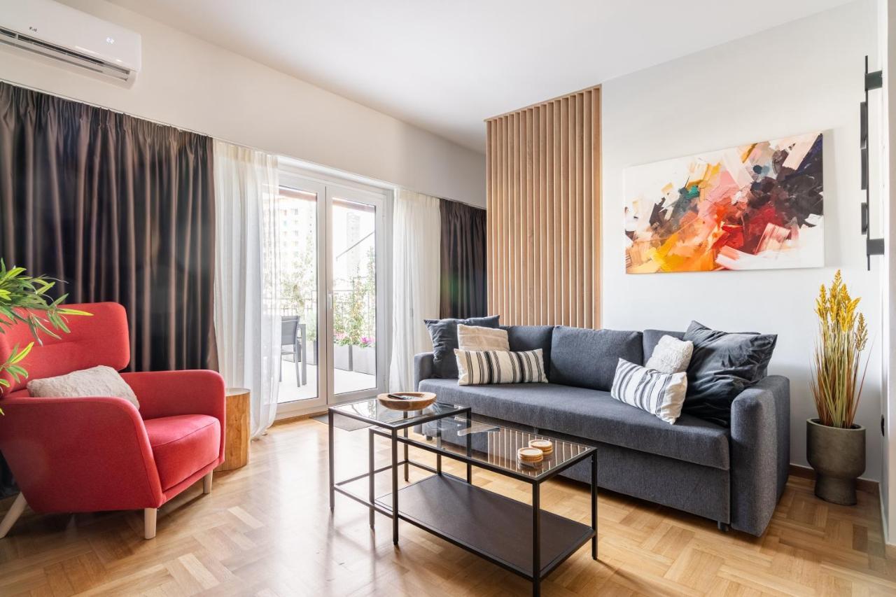 Athena Blue Lux Apartments 2Br 2Ba With City Skyline View, Near Kolonaki Athene Buitenkant foto
