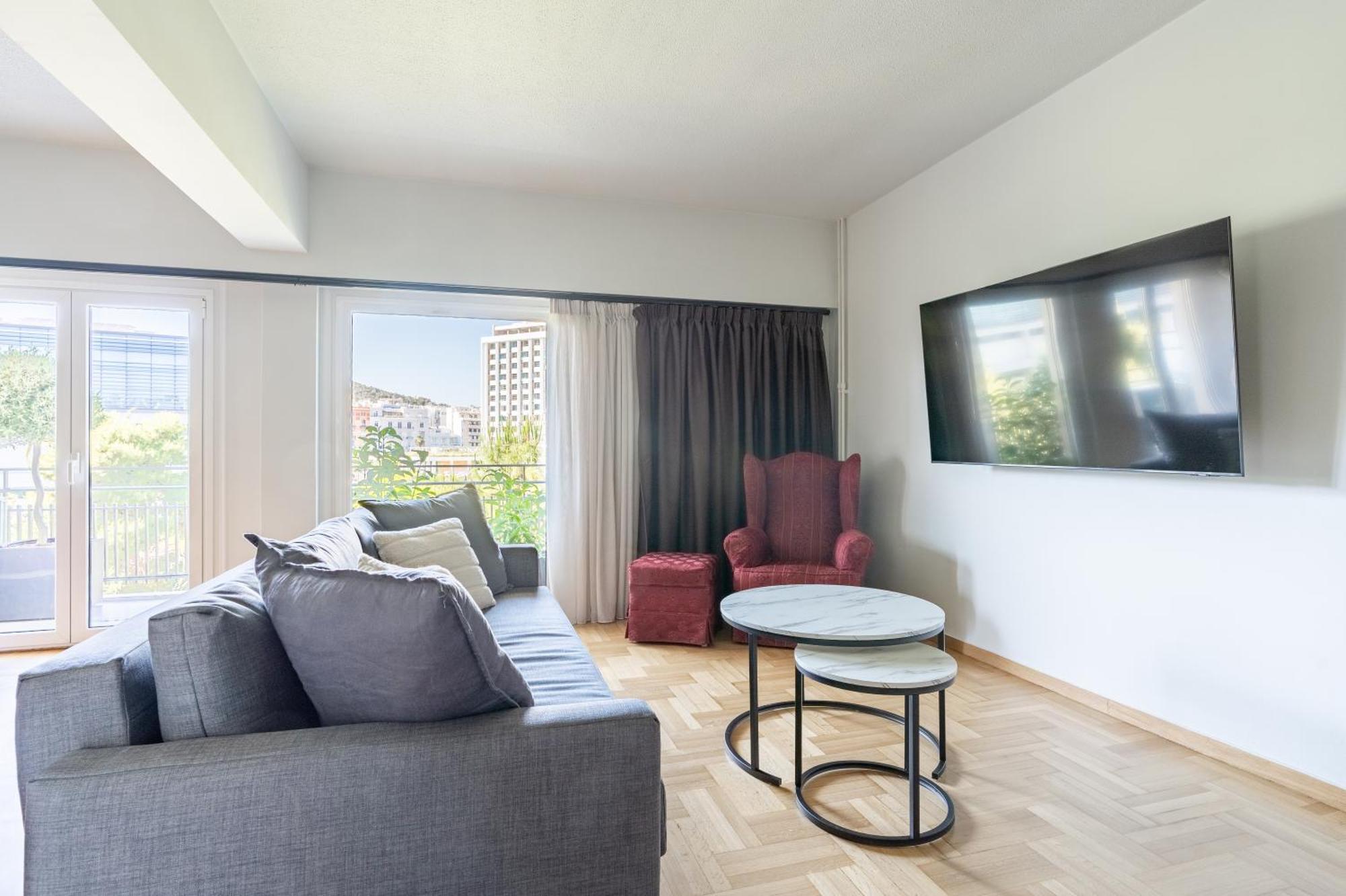 Athena Blue Lux Apartments 2Br 2Ba With City Skyline View, Near Kolonaki Athene Buitenkant foto